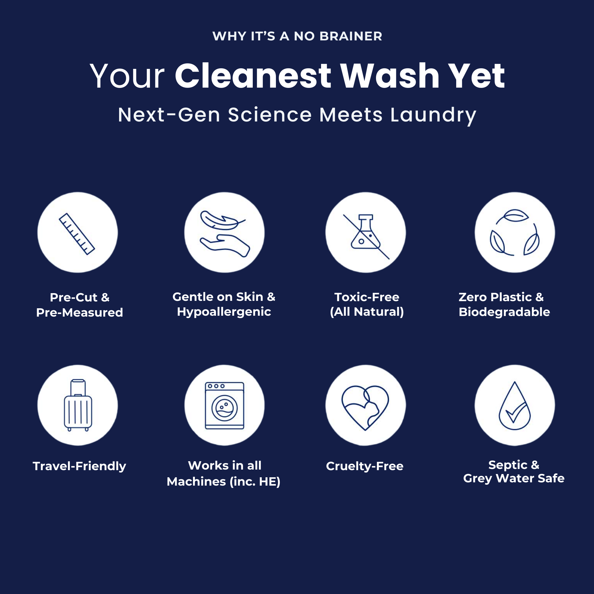 Drift X™ - Eco-Laundry Sheets (64 washes)
