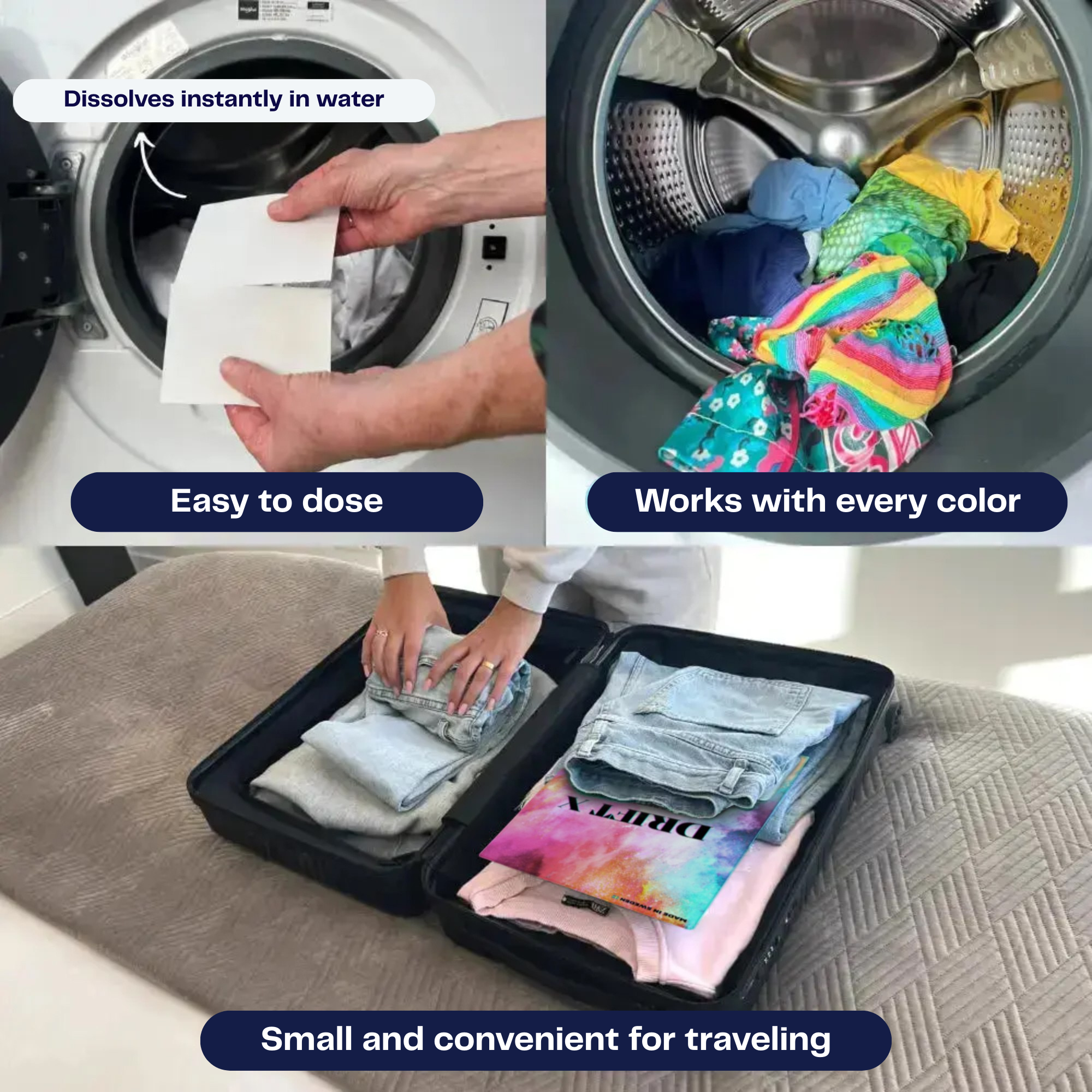 Drift X™ - Eco-Laundry Sheets (64 washes)